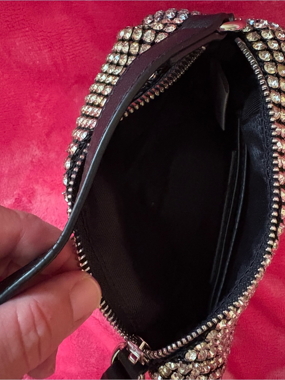 Free People Multicolor Crystal MiniBag - Pink, Green - Picture 5 of 9